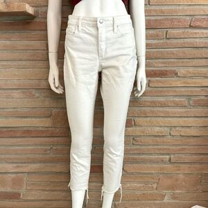 High Rise Skinny Crop Jeans